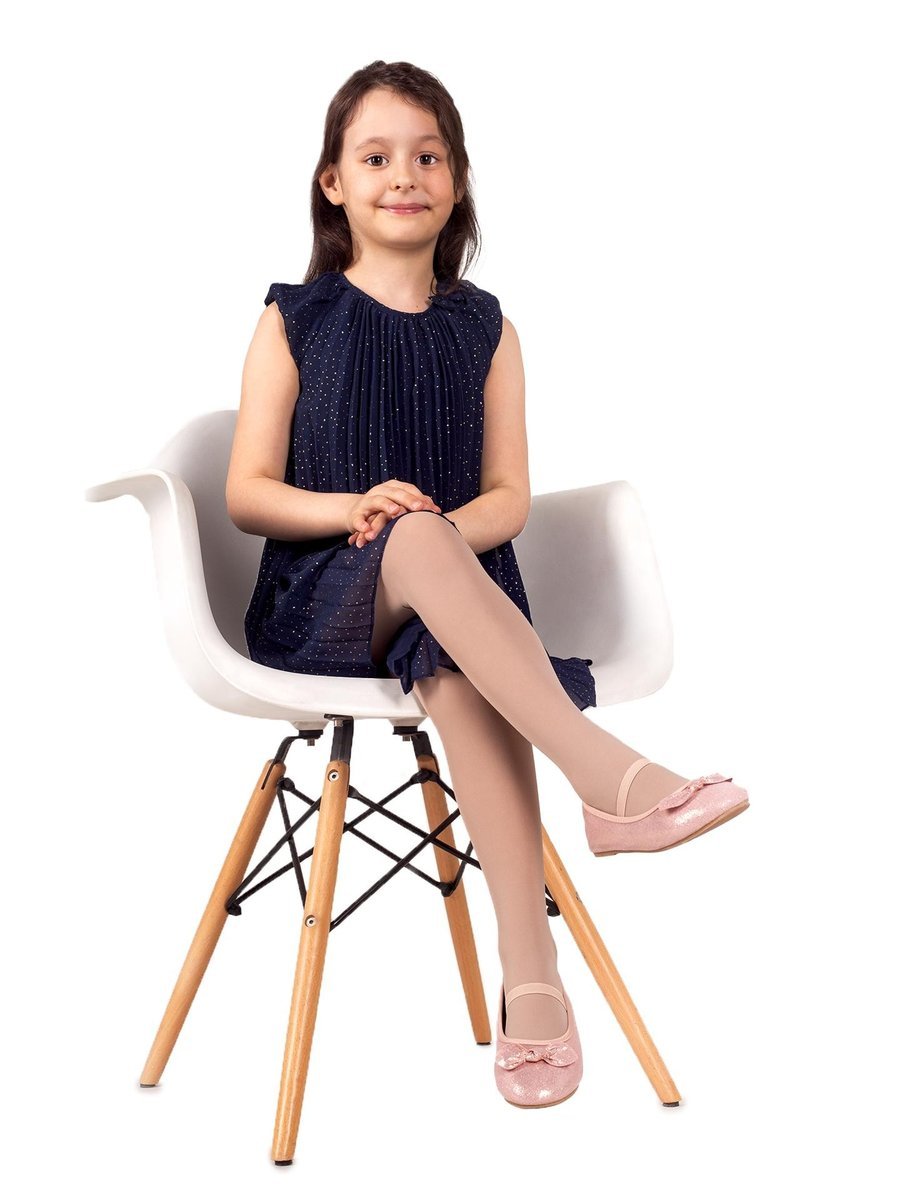 Rajstopy dziecięce mikrofibra gładkie cieliste 40 DEN 164-170 YOCLUB