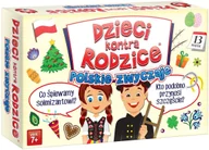 Gry planszowe - Kangur Dzieci kontra Rodzice Polskie Zwyczaje gra karciana - miniaturka - grafika 1