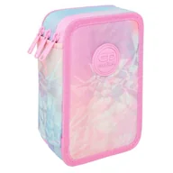 Piórniki - Coolpack Jumper 3 Pi��rnik Z Wyposa��eniem Trzykomorowy Tie Dye - miniaturka - grafika 1