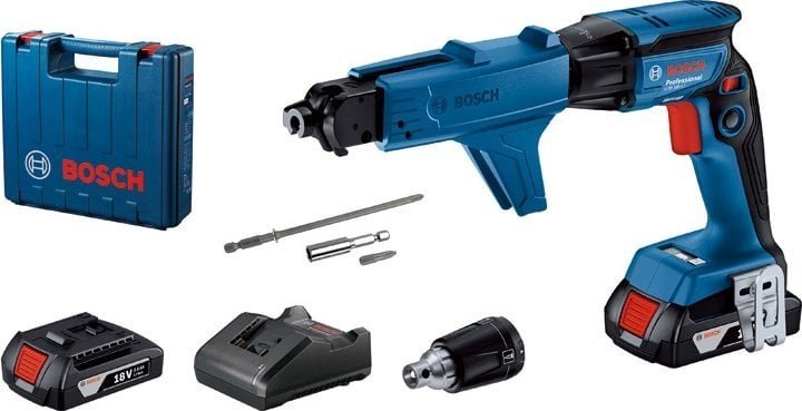 Bosch SCREWDRIVER FOR G-KY BOARDS GTB 185-LI 2x2.0Ah +MA55