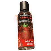 Lubrykanty - Żel-Power Escorts Strawberry Lubricant 100ml Slide&Play - miniaturka - grafika 1