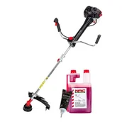 Podkaszarki - Kosa spalinowa NAC MEX620-K38A-1 + Olej do kosiarki NAC 2T 1L + Smar NAC 200 g - miniaturka - grafika 1