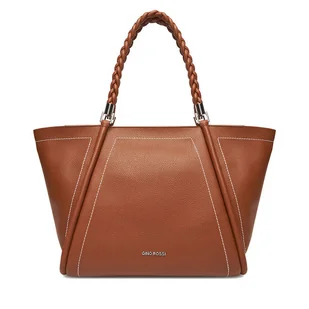 Torebka Gino Rossi CEO-LAUREN-XL8211 Brązowy - Torebki damskie - miniaturka - grafika 1