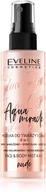 Utrwalacze do makijażu - EVELINE KOLOROWKA Glow and Go! Aqua Miracle Mgiełka utrwalająca do twarzy 4w1 01 nude 110ml - miniaturka - grafika 1