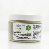 Maseczki do twarzy - Natural way czarna glinka mineralna ecocert 150 g - miniaturka - grafika 1