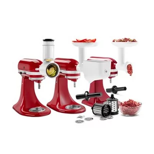 KitchenAid Zestaw 2 przystawki + książka kucharska 5KSM2FPPC - Akcesoria i części AGD - miniaturka - grafika 1