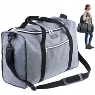 Akcesoria podróżnicze - Torba podróżna bagaż podręczny do do samolotu 40x30x20cm Produkt Polski - miniaturka - grafika 1