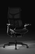 Fotele i krzesła biurowe - Fotel Biurowy Ergonomiczny YUMISU 1010 Materiał BLACK - miniaturka - grafika 1