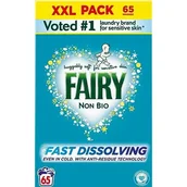 Środki do prania - Fairy Non Bio proszek do prania antyalergiczny do wrażliwej skóry 65 prań 3,9kg - miniaturka - grafika 1