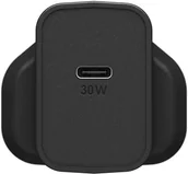 Ładowarki do telefonów - OTTERBOX UK WALL CHARGER 30W/GAN 1X USB-C 30W USB-PD BLACK 78-80486 - miniaturka - grafika 1