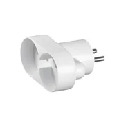 Przedłużacze i rozgałęźniki - Rozgałęźnik 2 gniazda okrągłe b/u - miniaturka - grafika 1