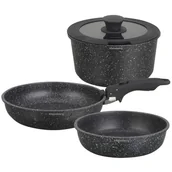 Zestawy garnków i patelni - ZESTAW 5 ELEM. GARNKÓW MARMURKOWYCH KLAUSBERG KB-7858 - miniaturka - grafika 1