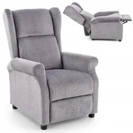 Fotele - Fotel Rozkładany do Spania Agustin M Popiel Halmar - miniaturka - grafika 1