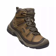 Buty trekkingowe męskie - Buty męskie trekkingowe Keen Circadia MID wodoodporne wysokie turystyczne - miniaturka - grafika 1