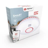 Systemy inteligentnych domów - Alpina - Inteligentny czujnik dymu Wi-Fi - miniaturka - grafika 1