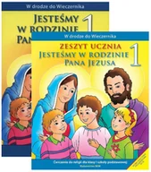 Podręczniki dla szkół podstawowych - Pakiet W drodze do Wieczernika 1. Jesteśmy w rodzinie Pana Jezusa. Podręcznik i zeszyt ćwiczeń do religii dla klasy 1 szkoły podstawowej - miniaturka - grafika 1