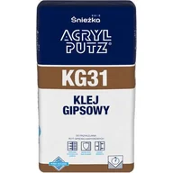 Zaprawy budowlane - Śnieżka Klej Gipsowy KG31 20 kg Acryl Putz - miniaturka - grafika 1
