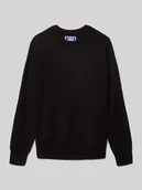 Swetry dla chłopców - Sweter o kroju relaxed fit z efektem dzianiny model ‘Kaito’ - miniaturka - grafika 1