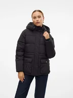 Kurtki damskie - Vero Moda Kurtka zimowa w kolorze czarnym - miniaturka - grafika 1