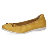 Baleriny - Baleriny żółte Vivian [22154-42-655] [Rozmiar: 39] - miniaturka - grafika 1