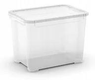 Pudła i pojemniki do przechowywania - Pojemnik z przykrywką 20L Curver T Box, transparentny - miniaturka - grafika 1
