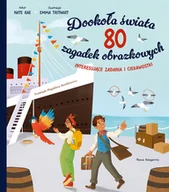 Książki edukacyjne - Dookoła świata. 80 zagadek obrazkowych - miniaturka - grafika 1