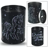 Skarbonki - Jednorożec holo Metalowa skarbonka, okrągła skarbonka dla dzieci STARPAK - miniaturka - grafika 1