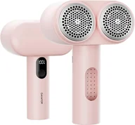 Golarki do ubrań - GOLARKA DO UBRAŃ SWETRÓW RÓŻOWA DWIE GŁOWICE AKUMULATOROWA DUŻA MOCNA - miniaturka - grafika 1