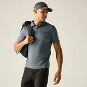 Koszulki sportowe męskie - Regatta Koszulka męska polo Maverik V Szary, Rozmiar: L - miniaturka - grafika 1