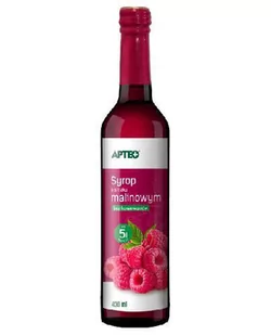 SYNOPTIS PHARMA Syrop o smaku malinowym Apteo 430ml - Syropy i koncentraty owocowe - miniaturka - grafika 1