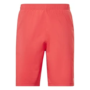 Reebok Męskie tkane szorty, kolor czerwony (Vector Red), M, Czerwony wektorowy, M - Spodenki damskie - miniaturka - grafika 1