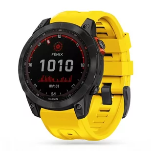 Pasek Iconband Braders do Garmin Fenix 5 / 6 / 6 Pro / 7 Yellow - Akcesoria do smartwatchy - miniaturka - grafika 3