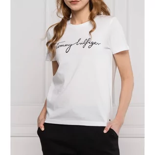 Koszulki i topy damskie - Tommy Hilfiger T-shirt | Regular Fit - grafika 1