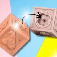 Zabawki sensoryczne - Klocki Sensoryczne Miękkie Gumowe Wieża Kreatywne Zestaw Gryzaki dla Dzieci - miniaturka - grafika 1