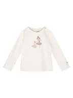 Kaftaniki dla niemowląt - Le Chic Koszulka "Nory" w kolorze kremowym - miniaturka - grafika 1