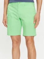 Spodenki męskie - Tommy Hilfiger Szorty materiałowe Brooklyn MW0MW23563 Zielony Regular Fit - miniaturka - grafika 1