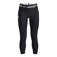 Spodnie i spodenki dla dziewczynek - Legginsy dziewczęce Under Armour Ankle Crop - miniaturka - grafika 1