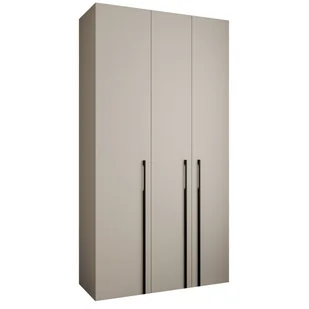 Szafa wysoka uchylna garderoba ubraniowa z półkami COMO 3 130 głębokość 50 cm wysokość 245,5 cm - Szafy - miniaturka - grafika 1