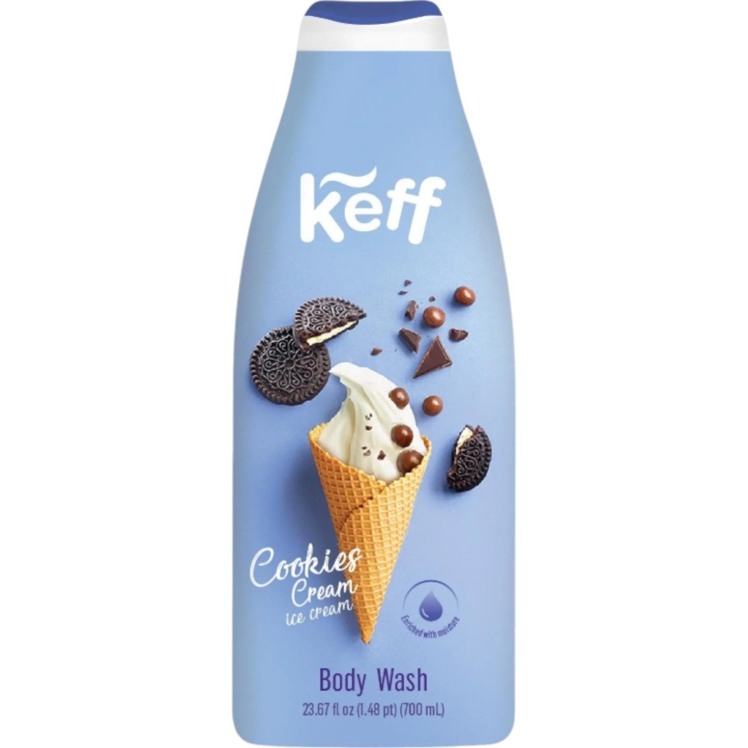 Keff Żel pod prysznic, Cookie Cream