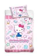 Pościel dla dzieci - Komplet Pościeli Hello Kitty HK256011 100 x 135 cm - miniaturka - grafika 1
