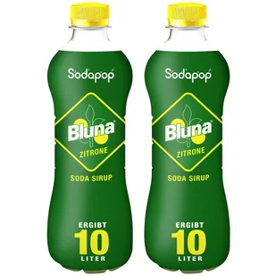 2x SYROP SODAPOP BLUNA LEMON CYTRYNA 500ml KONCENTRAT DO SATURATORA - Syropy i koncentraty owocowe - miniaturka - grafika 1
