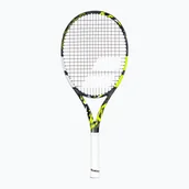 Tenis ziemny - Rakieta tenisowa dziecięca Babolat Pure Aero Junior 26 grey/yellow/white - miniaturka - grafika 1
