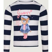 Bluzy dla dziewczynek - Guess Bluzka | Regular Fit - miniaturka - grafika 1