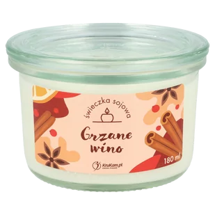 Świeczka sojowa Grzane Wino 150ml - Kisiel - miniaturka - grafika 1