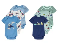 Body dla niemowląt - Lupilu Body niemowlęce z bawełną organiczną 3 sztuki - miniaturka - grafika 1