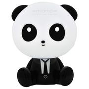 Lampy stojące - Polux Lampka nocna PANDA LED 2,5W czarno-biała 307651 SANICO 307651 - miniaturka - grafika 1