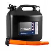 Kanistry - Kanister plastikowy na paliwo Husqvarna 5 litrów czarny baniak na benzyne - miniaturka - grafika 1