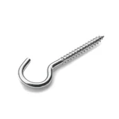 Haki, szakle i karabinki - Koelner Hak otwarty do drewna 4x67 mm 8 szt - miniaturka - grafika 1