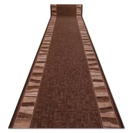 Dywany - CHODNIK podgumowany LINEA brąz 80cm , 80x720 cm - miniaturka - grafika 1