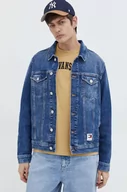 Kurtki męskie - Tommy Jeans kurtka jeansowa męska kolor niebieski przejściowa - miniaturka - grafika 1